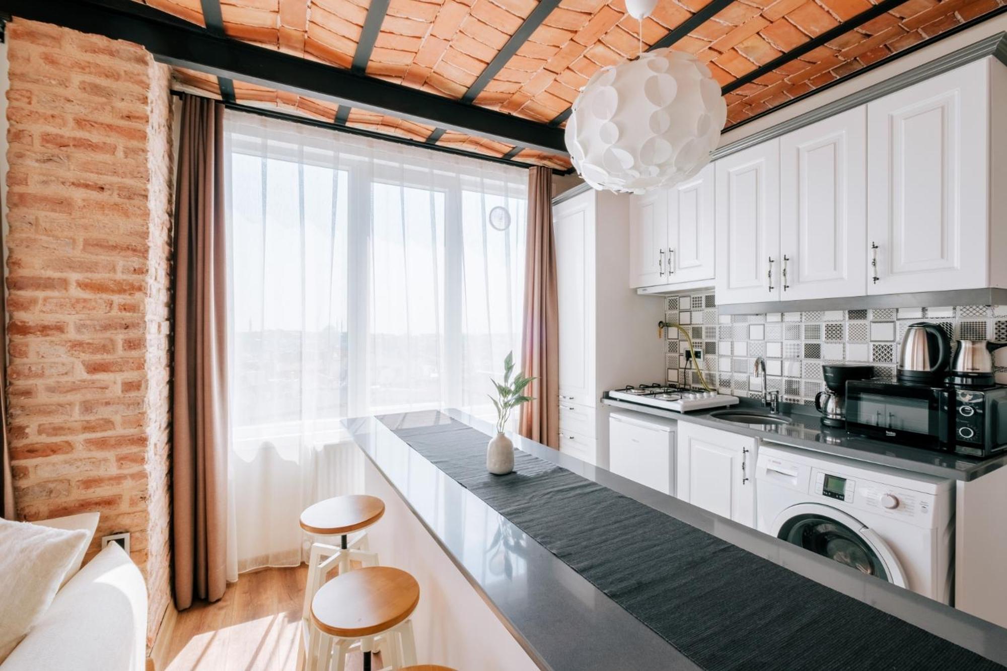 伊斯坦布尔Flat W City View Near Galata Tower In Istiklal Ave公寓 外观 照片