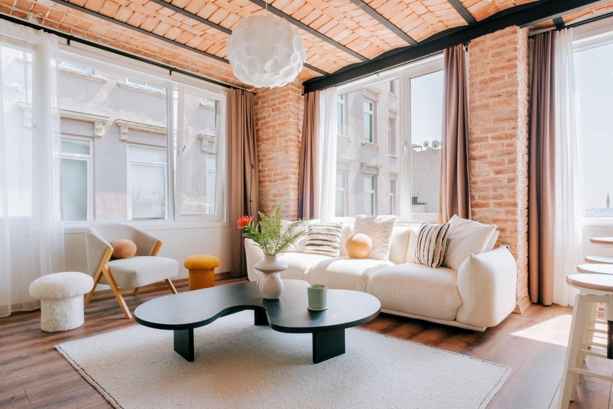 伊斯坦布尔Flat W City View Near Galata Tower In Istiklal Ave公寓 外观 照片