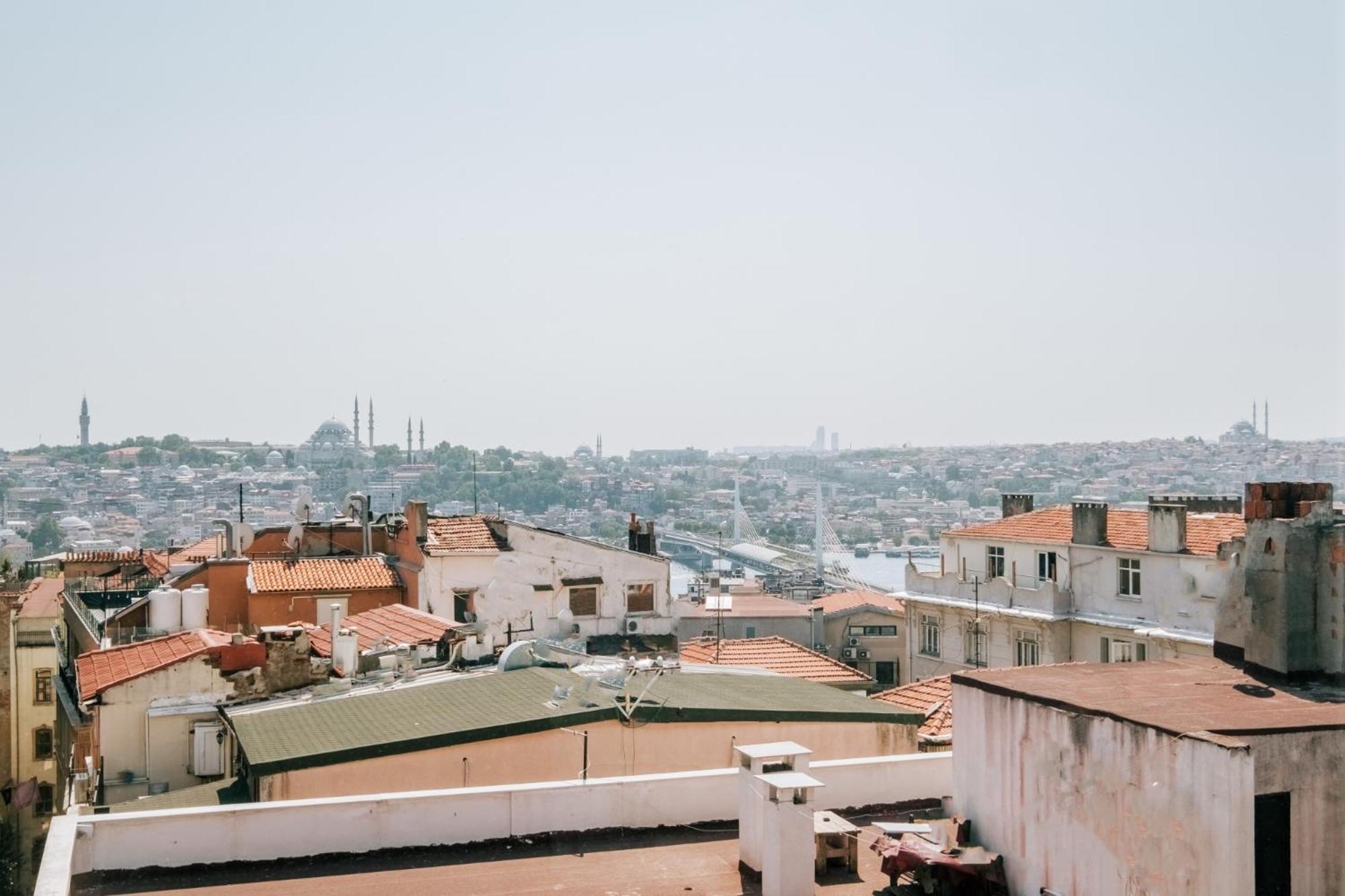 伊斯坦布尔Flat W City View Near Galata Tower In Istiklal Ave公寓 外观 照片